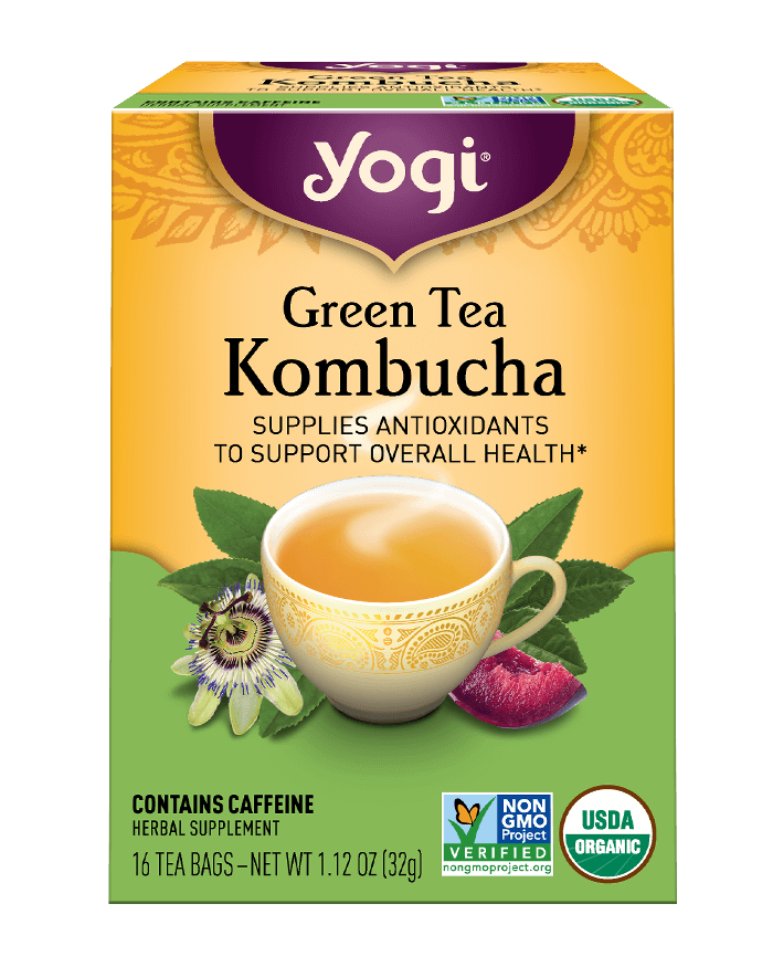Yogi® Green Tea Kombucha Tea - Christopher's Herb Shop
