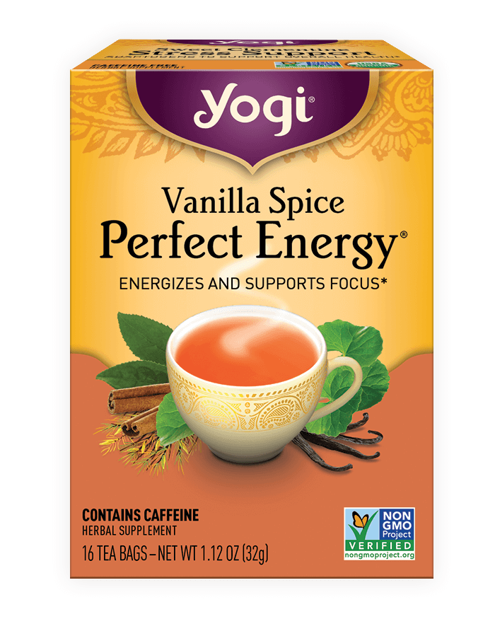 Yogi® Vanilla Spice Perfect Energy® Tea - Christopher's Herb Shop