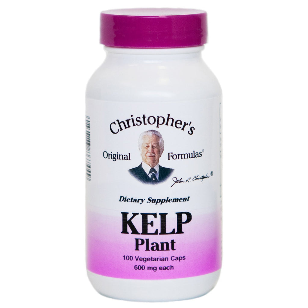 Kelp Plant - 100 Capsules - Christopher's Herb Shop