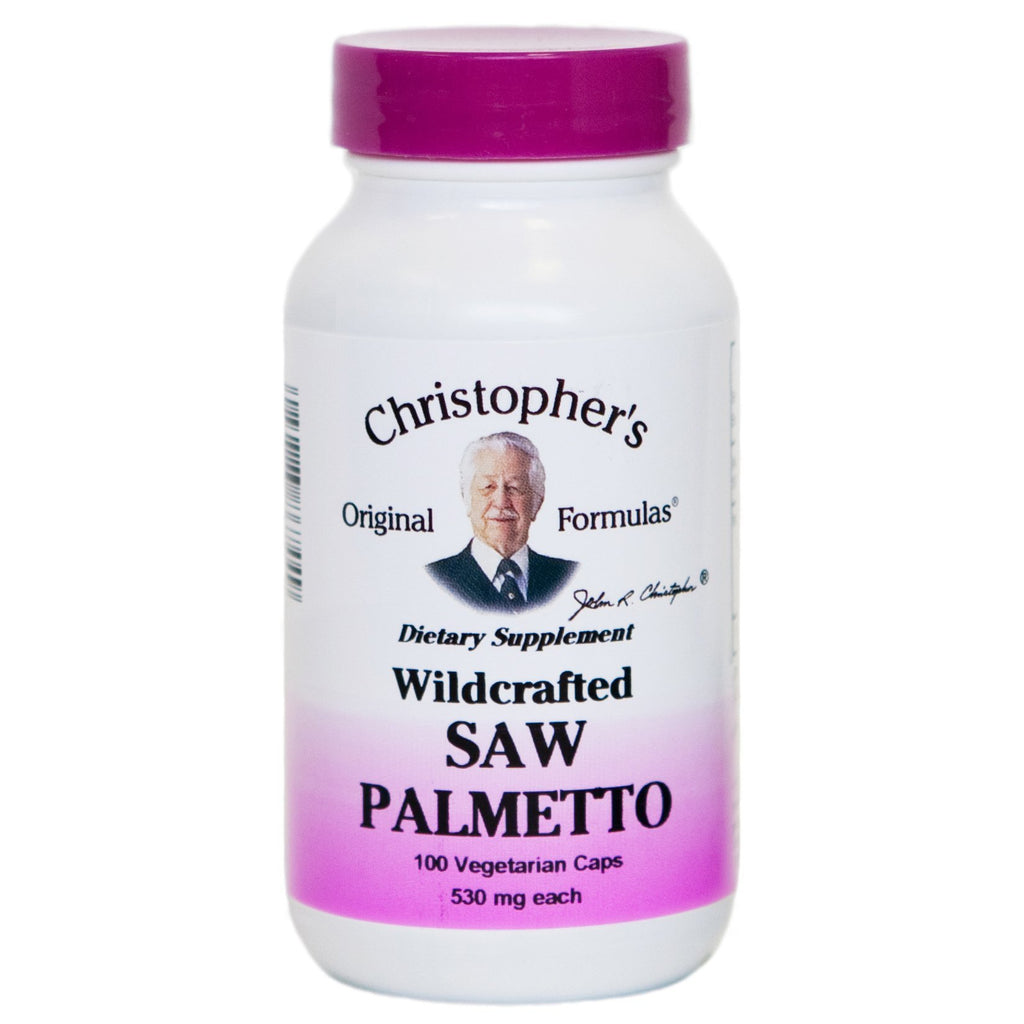 Saw Palmetto Berry - 100 Capsules - Christopher's Herb Shop