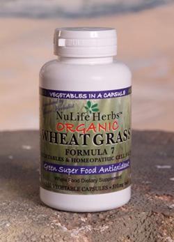 Wheat Grass Formula 7 - 150 Capsules - Christopher's Herb Shop
